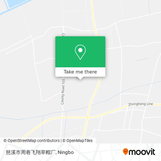 慈溪市周巷飞翔草帽厂 map
