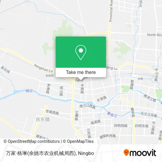 万家·格琳(余姚市农业机械局西) map