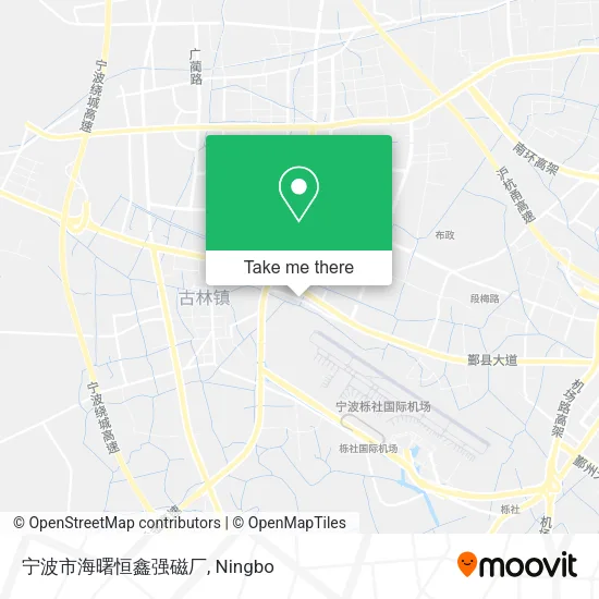宁波市海曙恒鑫强磁厂 map