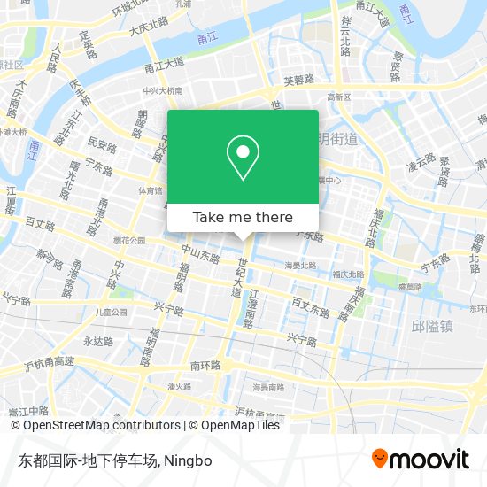 东都国际-地下停车场 map