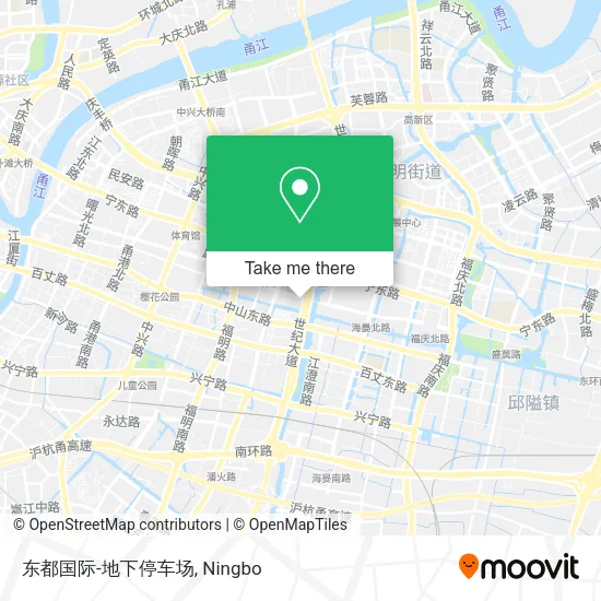东都国际-地下停车场 map