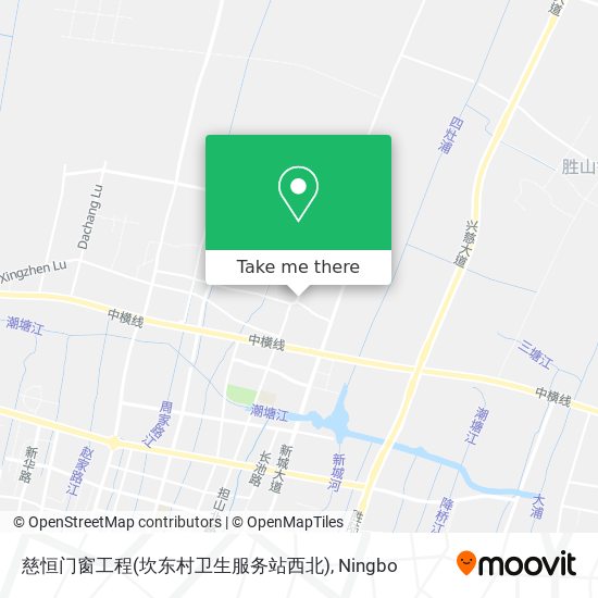 慈恒门窗工程(坎东村卫生服务站西北) map