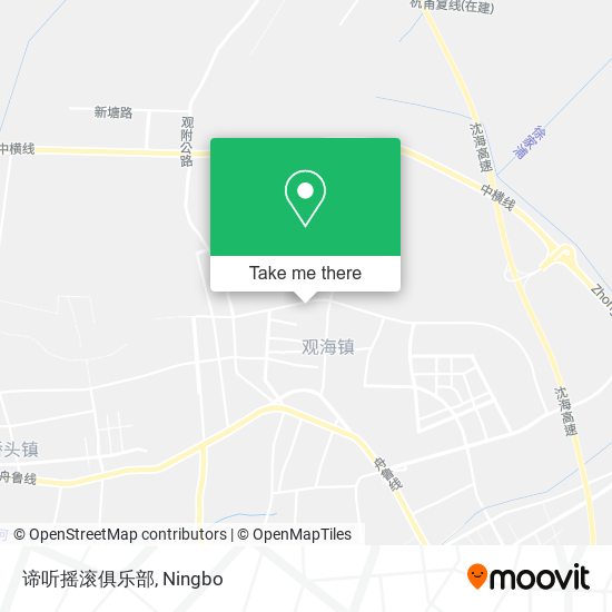 谛听摇滚俱乐部 map