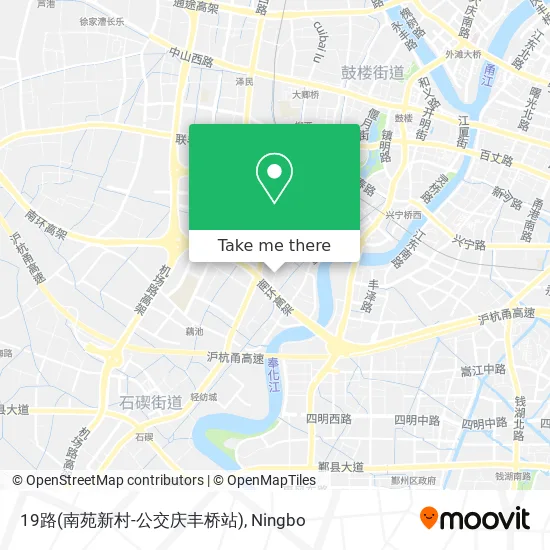 19路(南苑新村-公交庆丰桥站) map