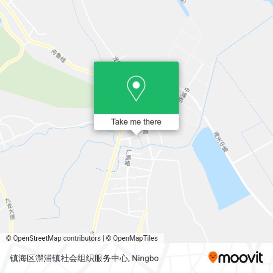 镇海区澥浦镇社会组织服务中心 map