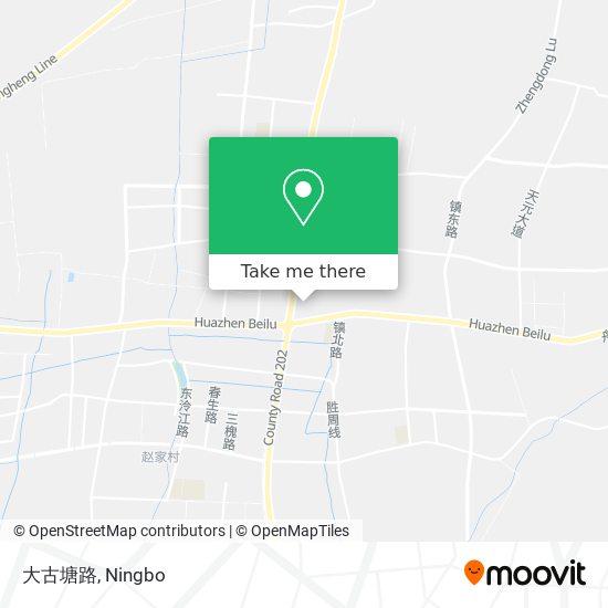 大古塘路 map