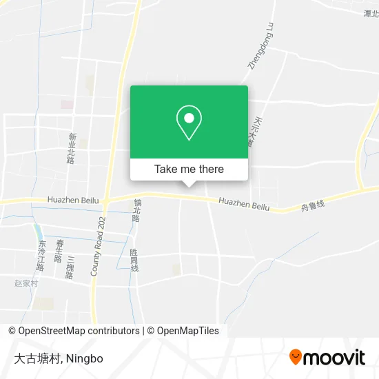 大古塘村 map