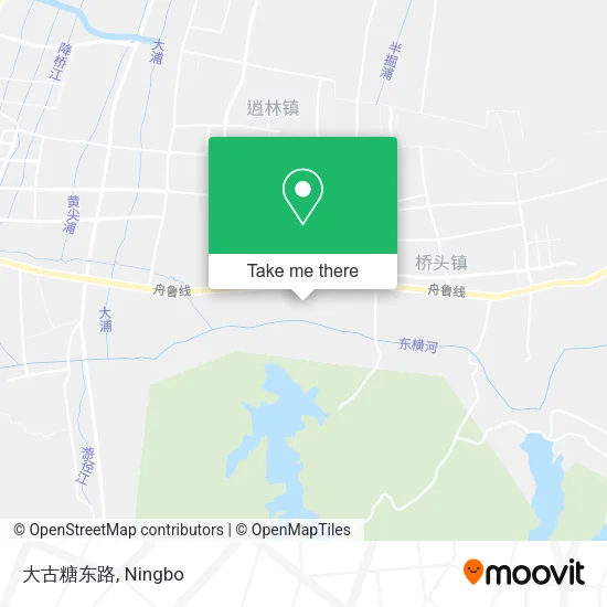 大古糖东路 map
