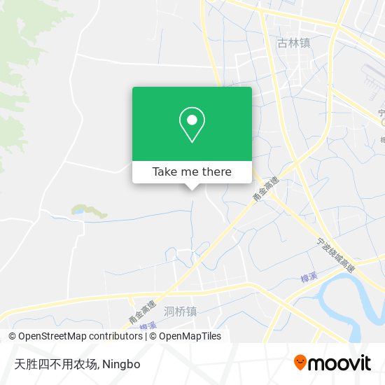 天胜四不用农场 map
