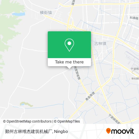 鄞州古林维杰建筑机械厂 map