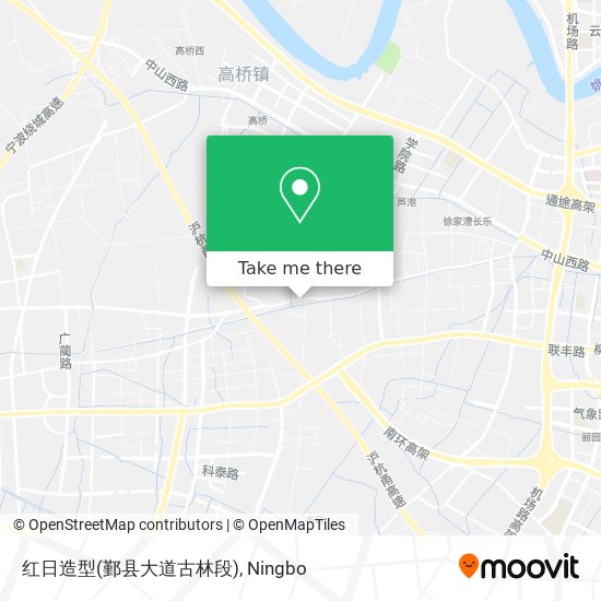 红日造型(鄞县大道古林段) map