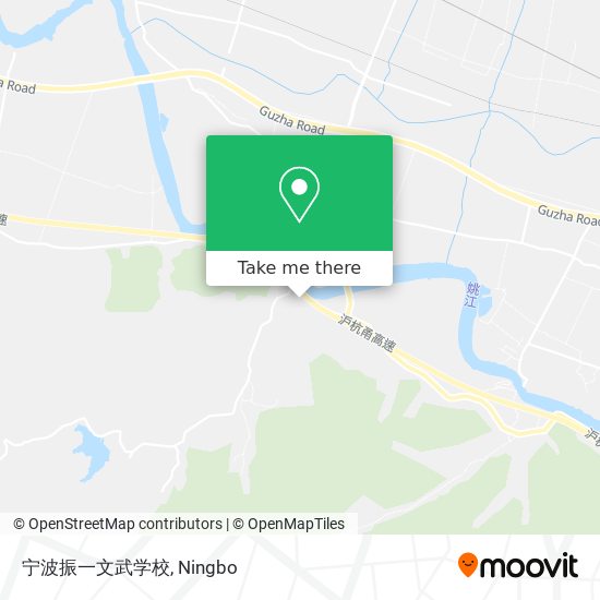 宁波振一文武学校 map
