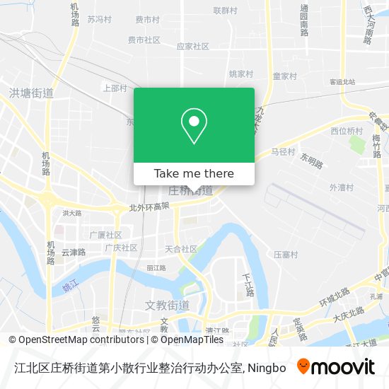 江北区庄桥街道第小散行业整治行动办公室 map