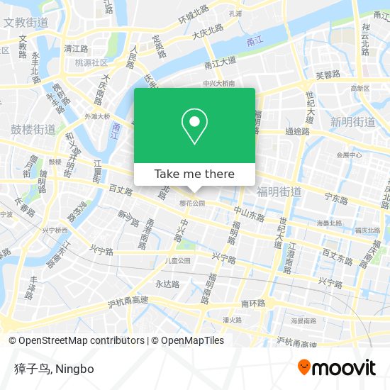 獐子鸟 map