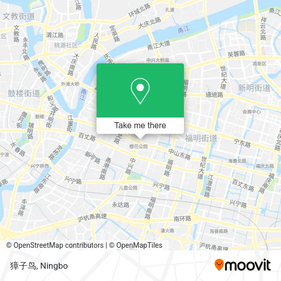 獐子鸟 map