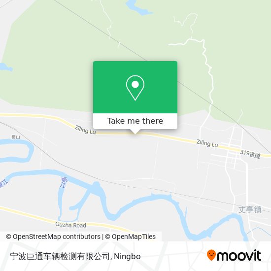 宁波巨通车辆检测有限公司 map