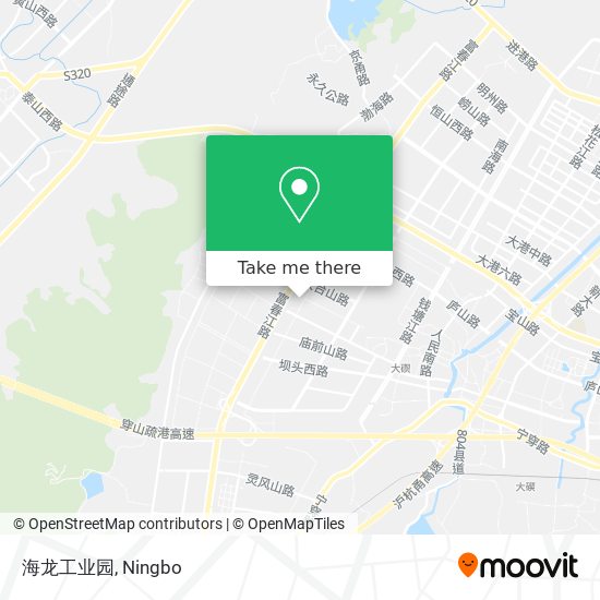 海龙工业园 map
