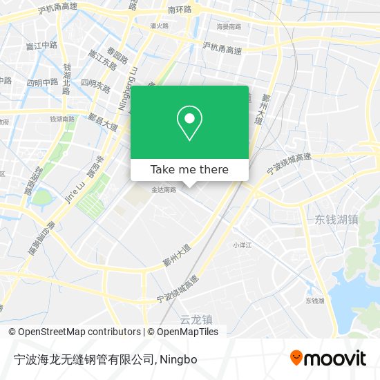 宁波海龙无缝钢管有限公司 map