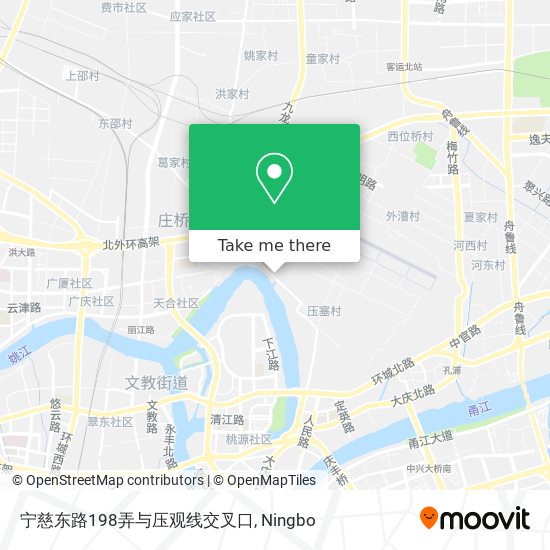 宁慈东路198弄与压观线交叉口 map
