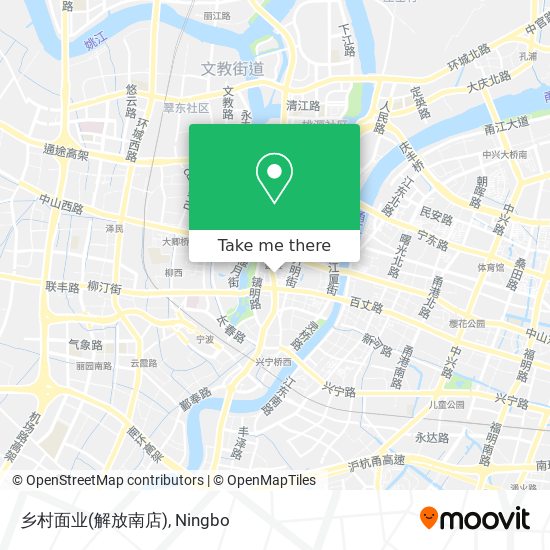 乡村面业(解放南店) map