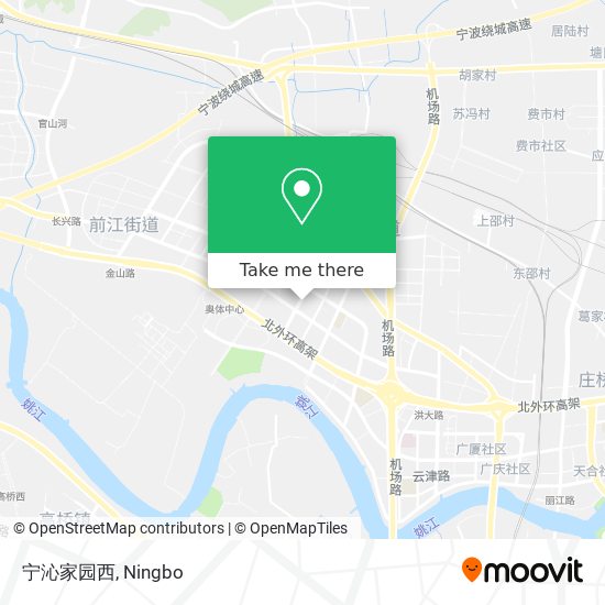 宁沁家园西 map