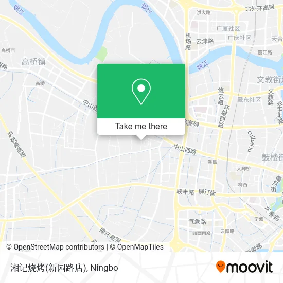湘记烧烤(新园路店) map