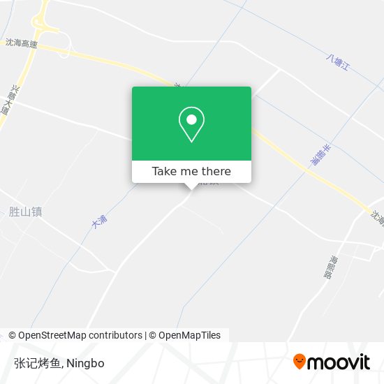 张记烤鱼 map