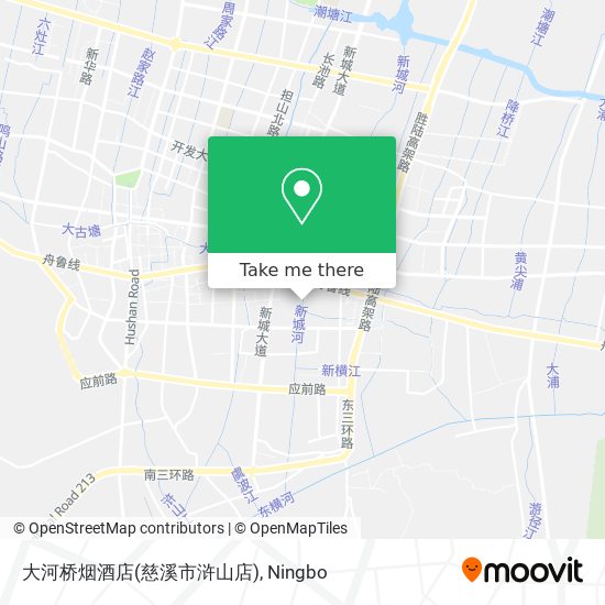 大河桥烟酒店(慈溪市浒山店) map