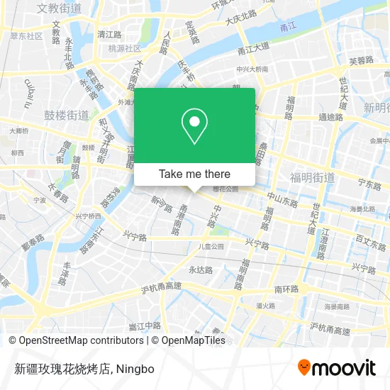 新疆玫瑰花烧烤店 map
