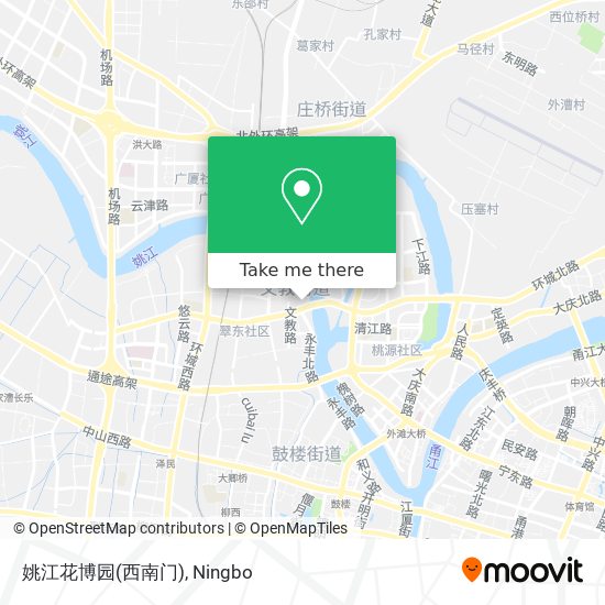 姚江花博园(西南门) map