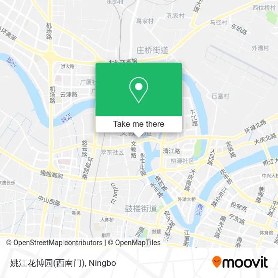 姚江花博园(西南门) map
