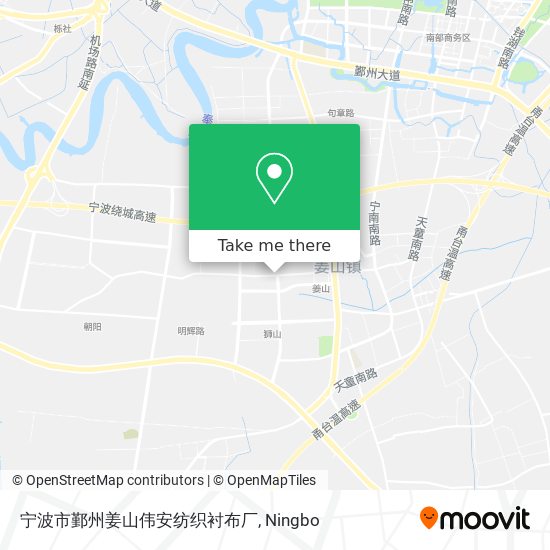 宁波市鄞州姜山伟安纺织衬布厂 map