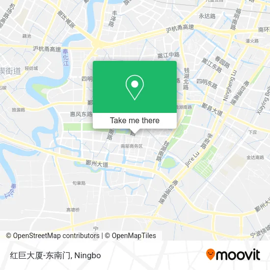 红巨大厦-东南门 map