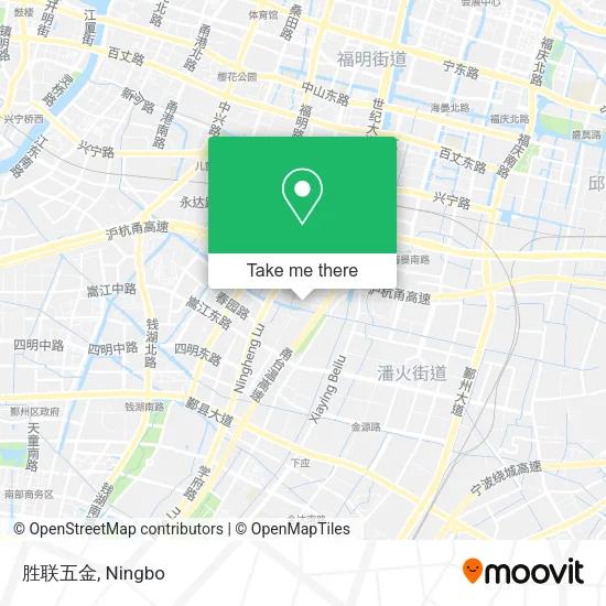 胜联五金 map