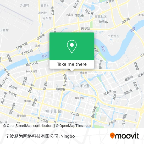 宁波励为网络科技有限公司 map