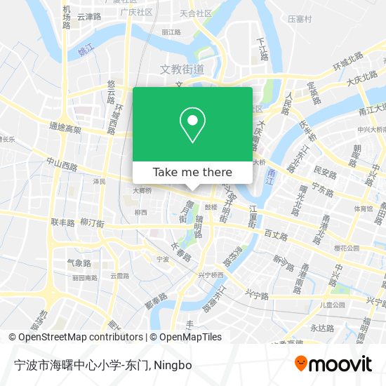 宁波市海曙中心小学-东门 map