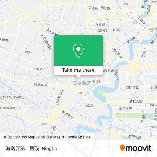 海曙区第二医院 map