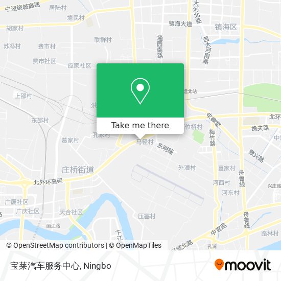 宝莱汽车服务中心 map