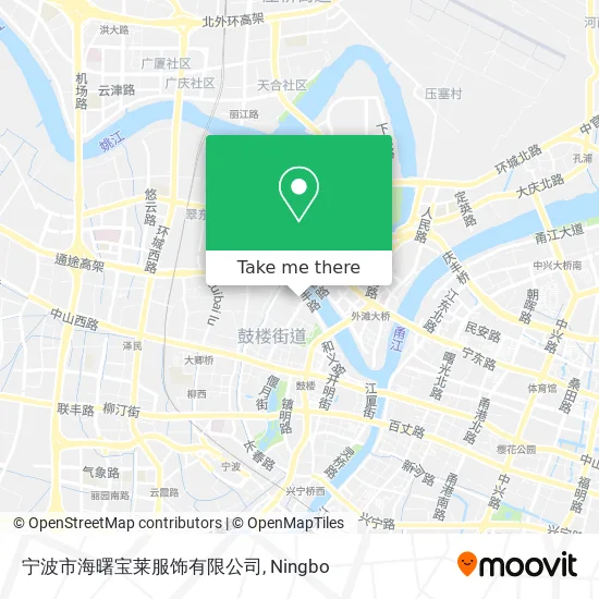 宁波市海曙宝莱服饰有限公司 map