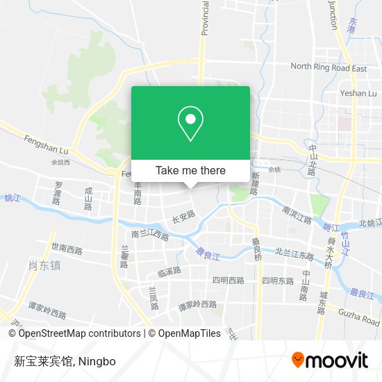 新宝莱宾馆 map
