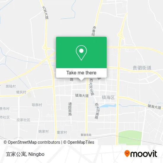 宜家公寓 map