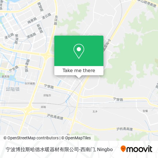 宁波博拉斯哈德水暖器材有限公司-西南门 map