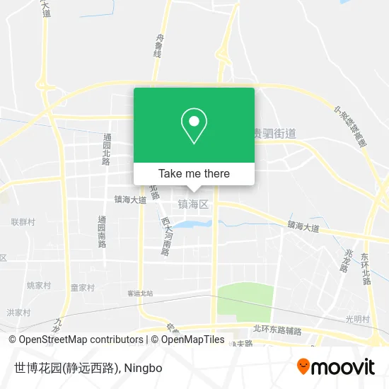 世博花园(静远西路) map