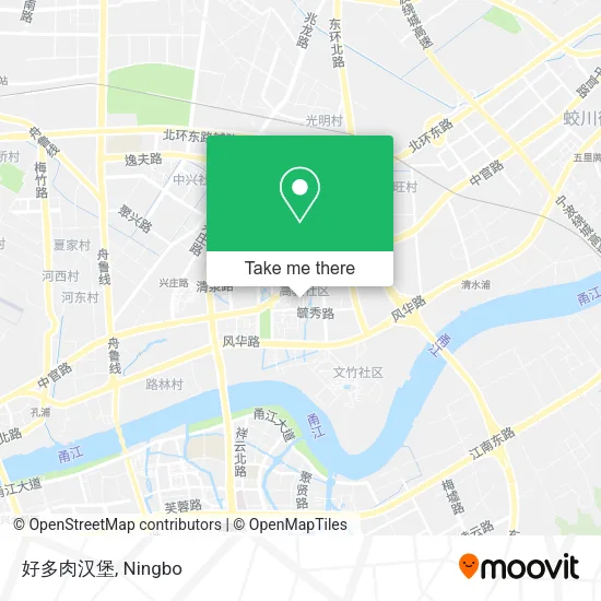 好多肉汉堡 map