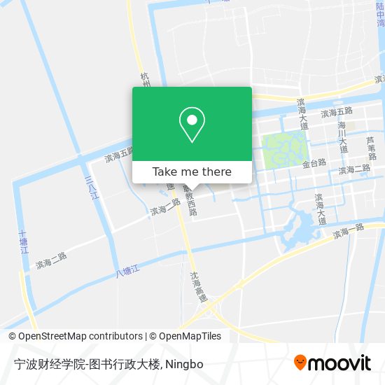 宁波财经学院-图书行政大楼 map