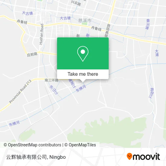 云辉轴承有限公司 map