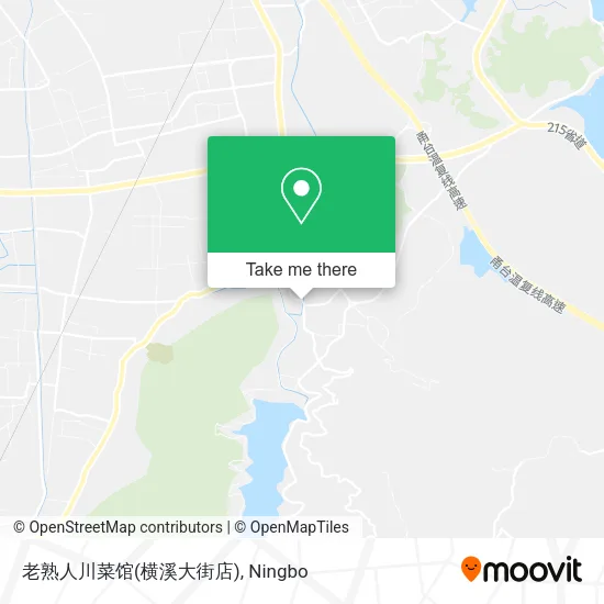 老熟人川菜馆(横溪大街店) map