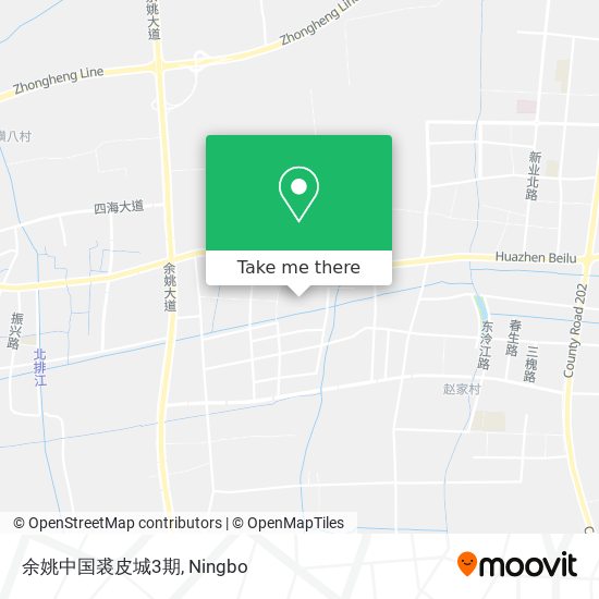 余姚中国裘皮城3期 map