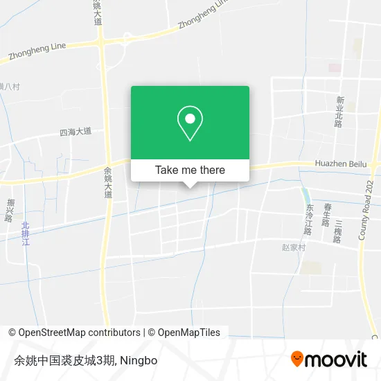 余姚中国裘皮城3期 map