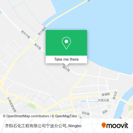 齐阳石化工程有限公司宁波分公司 map